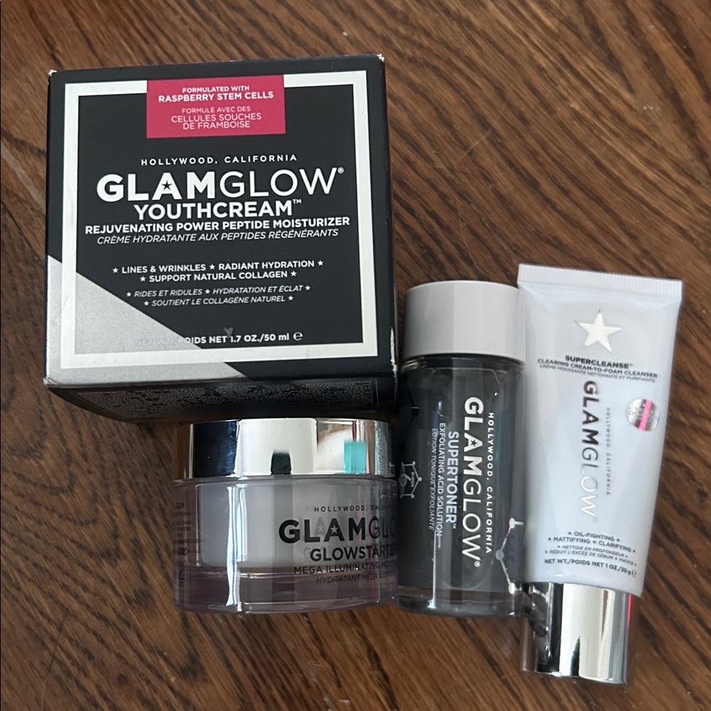 GLAMGLOW Youthcream and Supercleanse